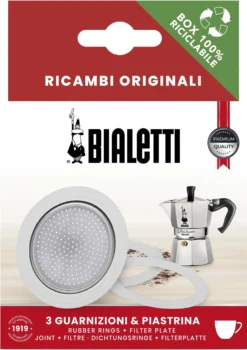 Bialetti Dichtungen Und Filter 3 Und 4 Tassen