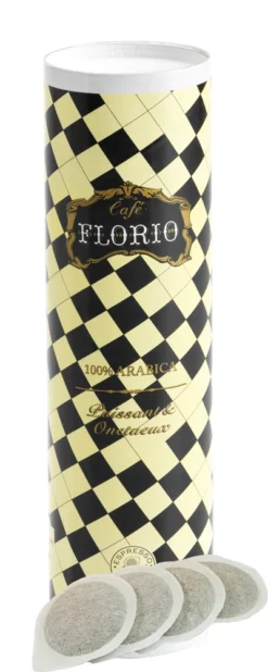 Cafés Richard Florio ESE Pad Tube Ohne Verpackung