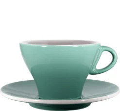Milchkaffeetasse Bunt - Mint