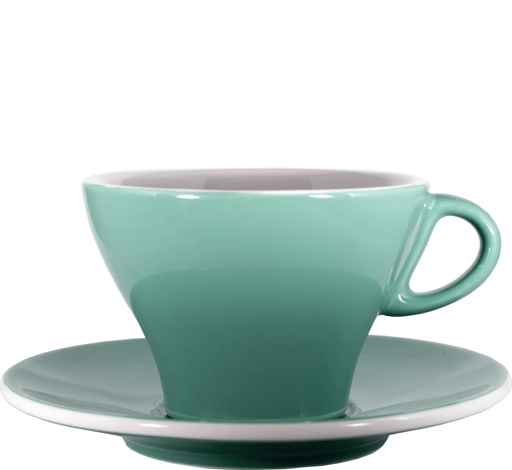 Milchkaffeetasse Bunt - Mint 1 Milchkaffeetasse Bunt - Mint