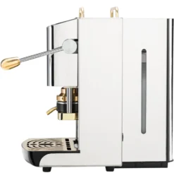 Faber Pro Deluxe Edelstahl ESE Pad Maschine 6 Faber Pro Deluxe Edelstahl ESE Pad Maschine -Kaffeegetränke Faber Deluxe Pro Seite