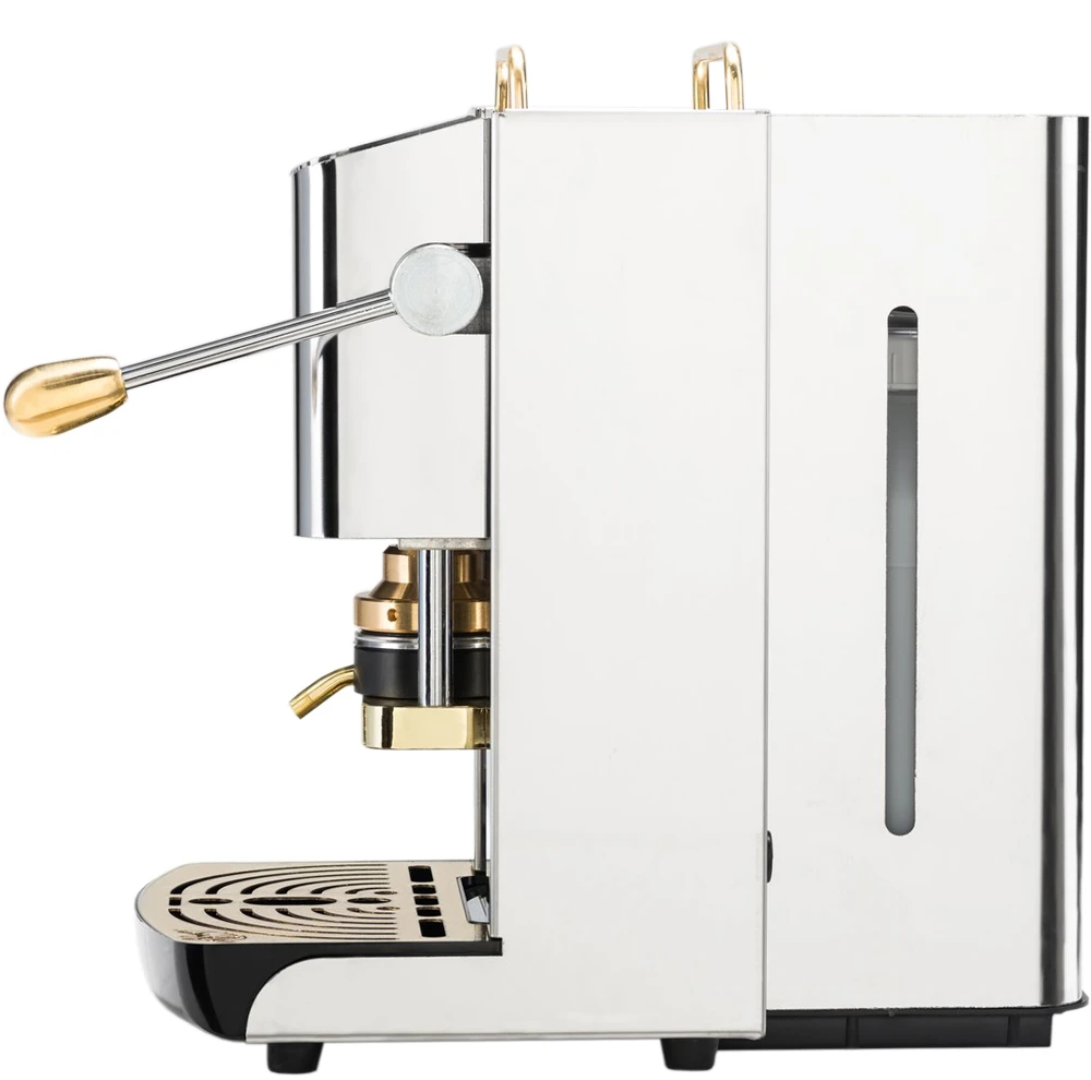 Faber Pro Deluxe Edelstahl ESE Pad Maschine 3 Faber Pro Deluxe Edelstahl ESE Pad Maschine – Bild 3