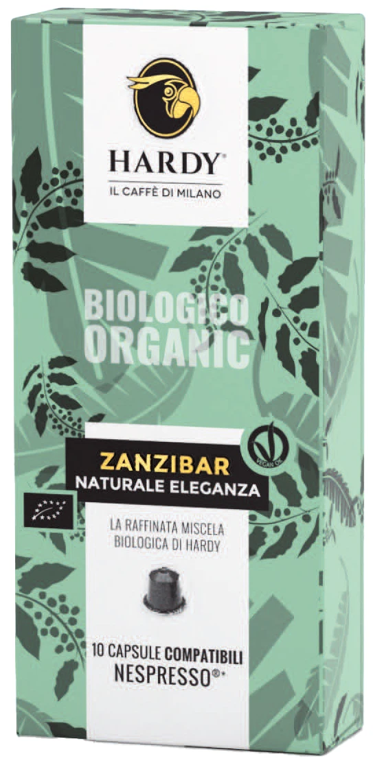 HARDY Zanzibar Nespresso®* Kompatible Kapseln 1 HARDY Zanzibar Nespresso®* Kompatible Kapseln