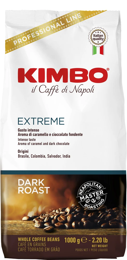 Kimbo Extreme Espresso Kaffee 1 Kimbo Extreme Espresso Kaffee