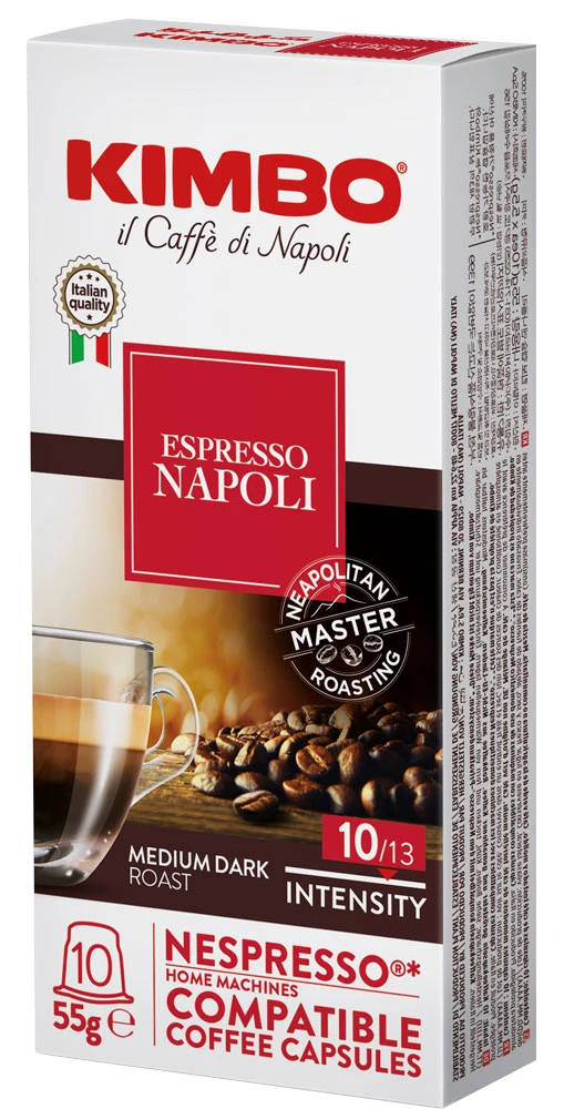 Kimbo Napoli Nespresso®*-kompatible Kapseln 1 Kimbo Napoli Nespresso®*-kompatible Kapseln