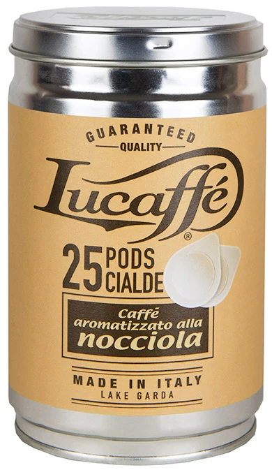 Lucaffé Nocciola ESE Pads Unverpackt 1 Lucaffé Nocciola ESE Pads Unverpackt