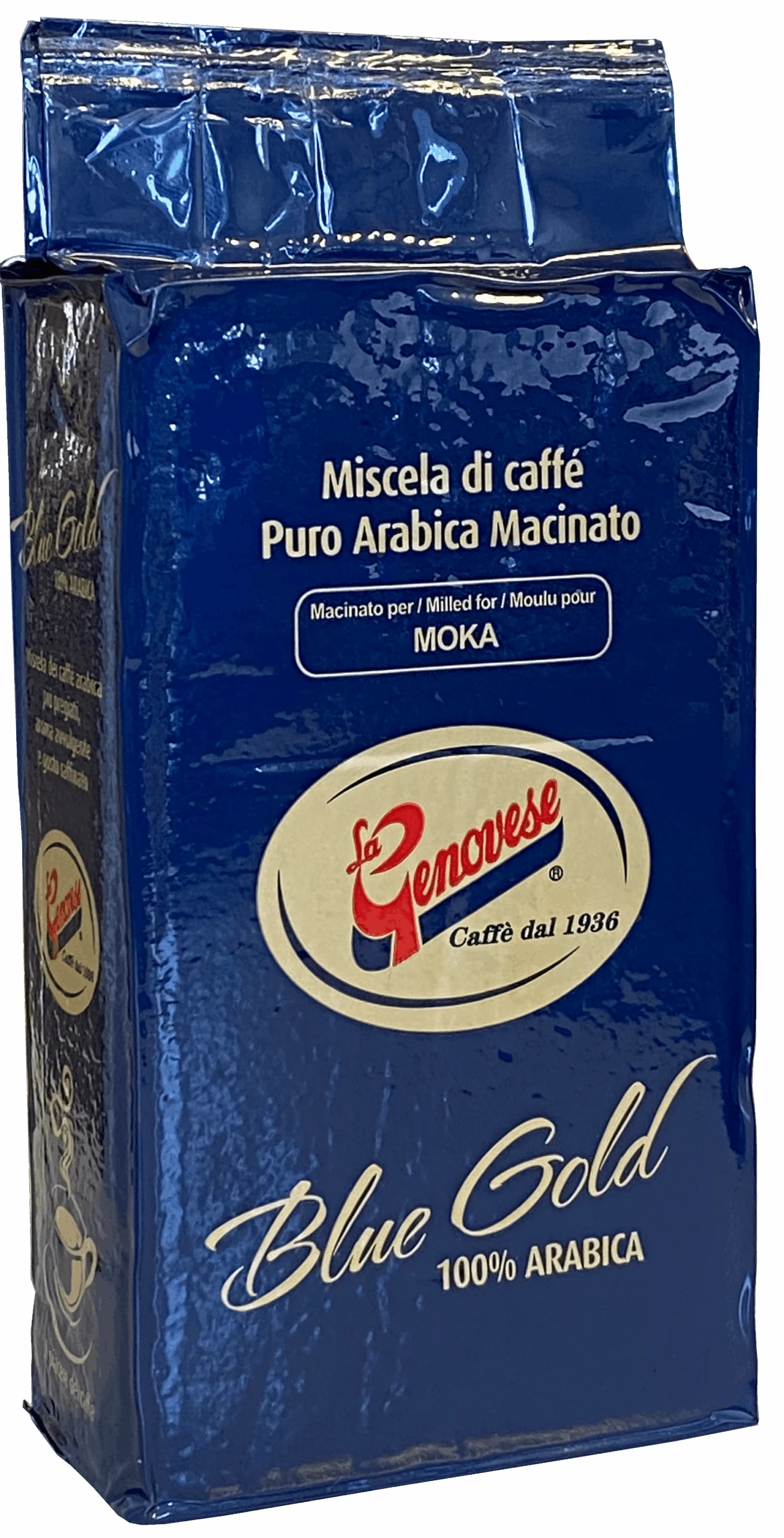 La Genovese Espresso Blue Gold Moka 1 La Genovese Espresso Blue Gold Moka