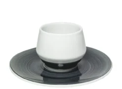 Maniko Espressotassen Grau 4er Set