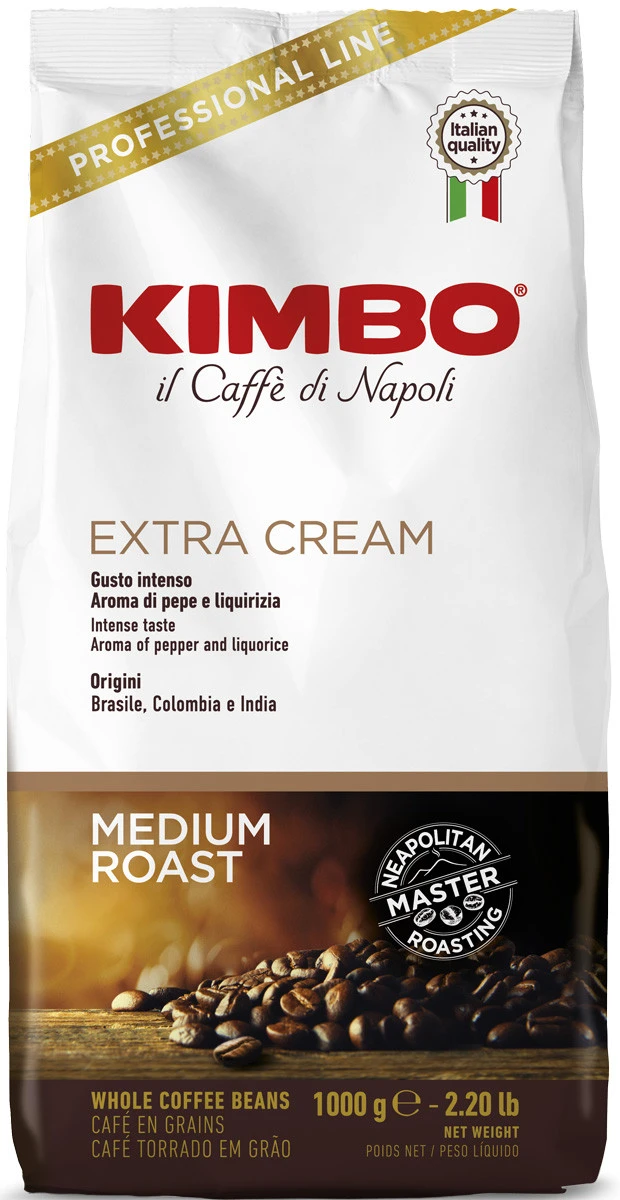 Kimbo Espresso Kaffee Extra Cream 1 Kimbo Espresso Kaffee Extra Cream