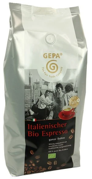 GEPA Italienischer Bio Espresso 1 GEPA Italienischer Bio Espresso