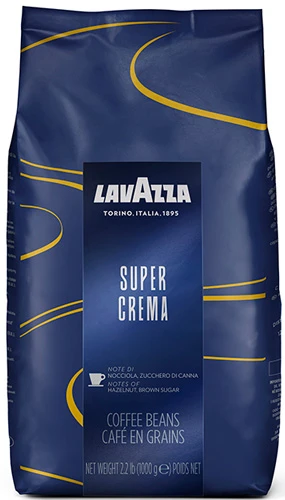 Lavazza Super Crema Espresso Kaffee 1 Lavazza Super Crema Espresso Kaffee