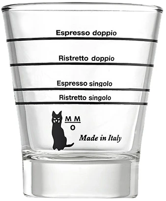 Motta - Messglas Für Espresso Und Ristretto 1 Motta - Messglas Für Espresso Und Ristretto