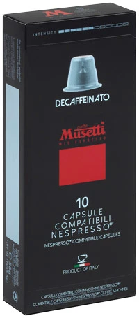 Musetti Decaffeinato Nespresso®* Kompatible Kapseln