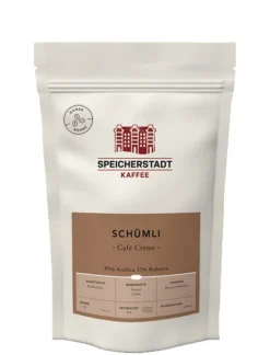Speicherstadt Kaffee Schümli Café Crème